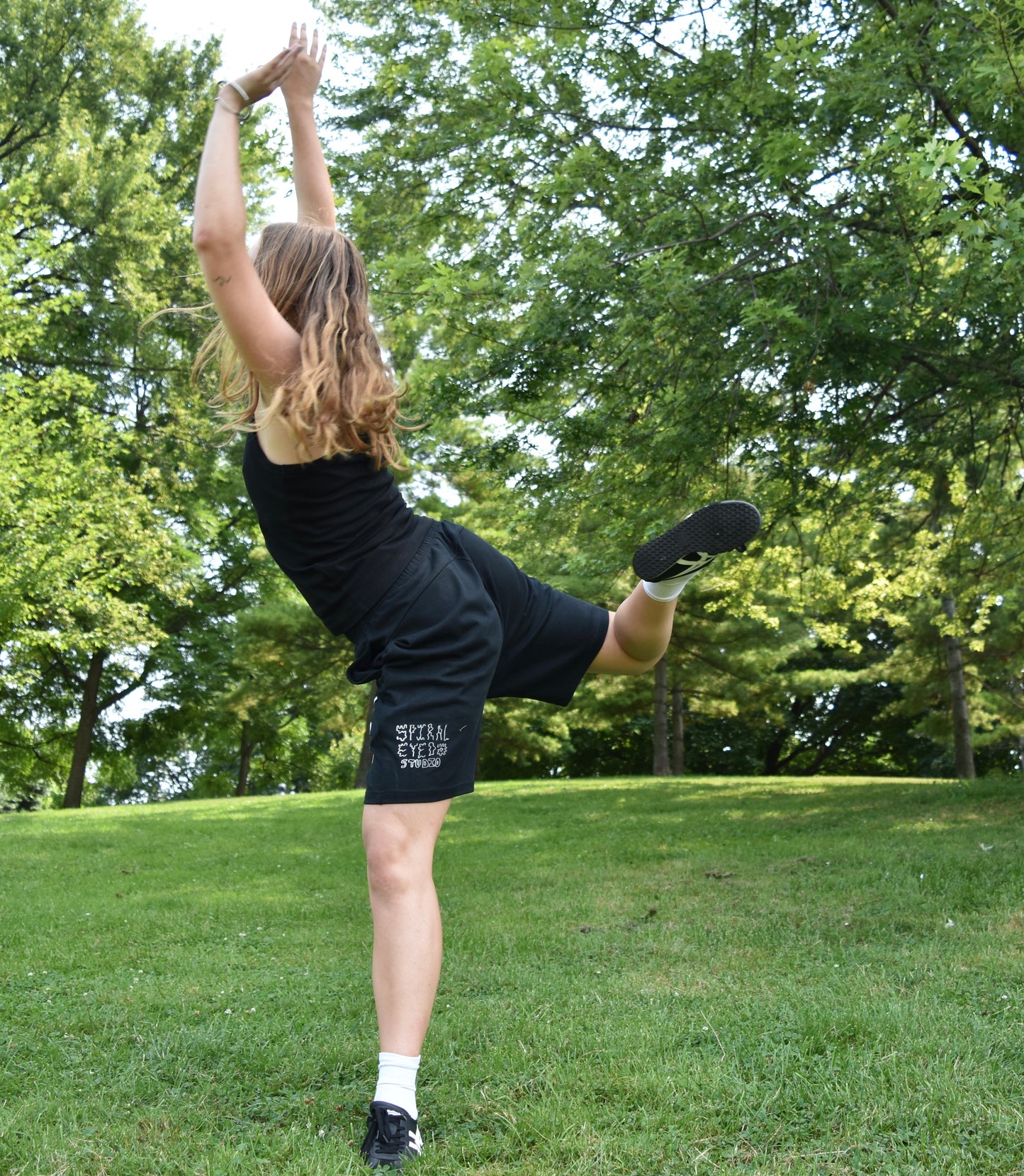mountain spiral shorts