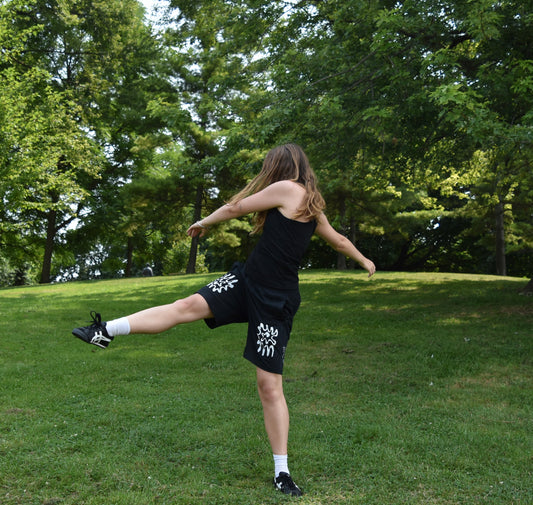 mountain spiral shorts