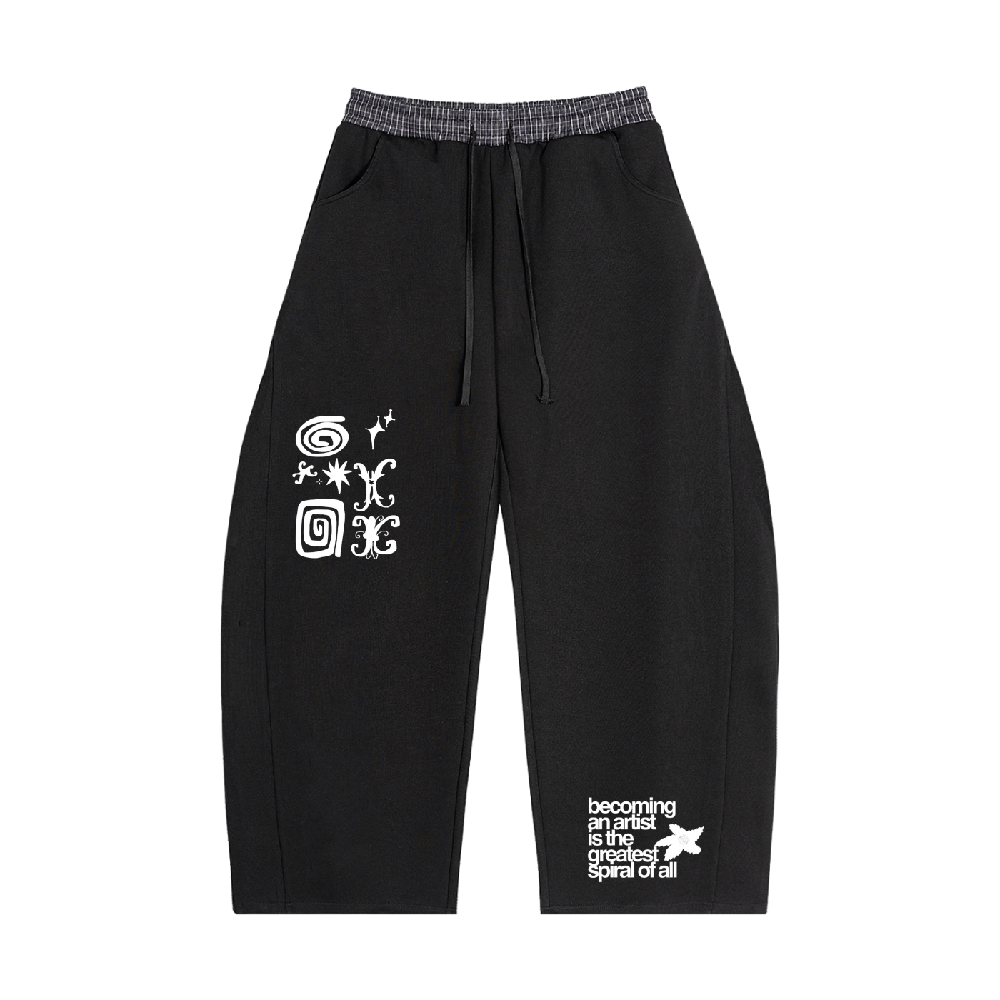 artist spiral pants