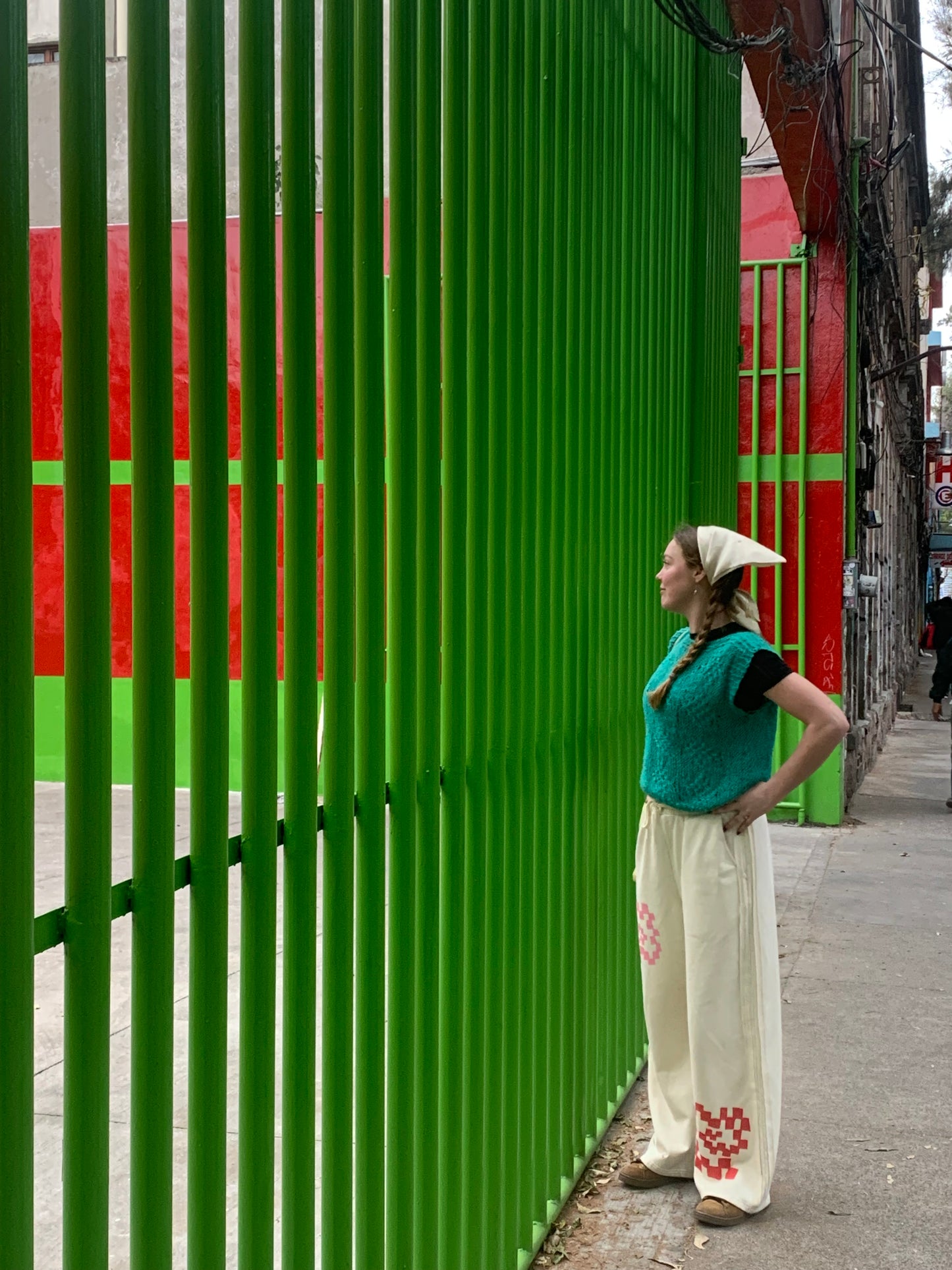 LOVE SPIRAL - pixel pants