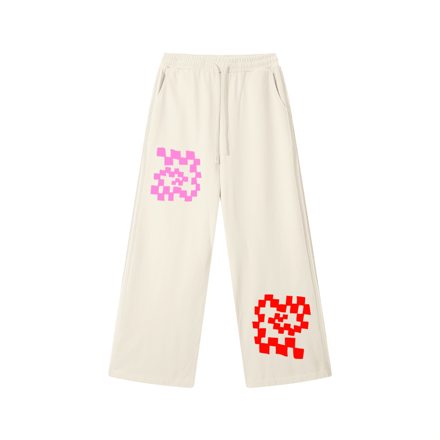 LOVE SPIRAL - pixel pants